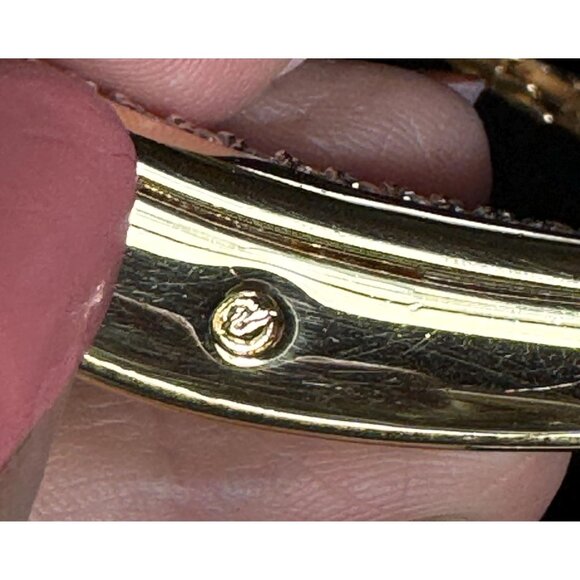 Vintage Swarovski Crystal Necklace choker gold tone - Picture 4 of 10